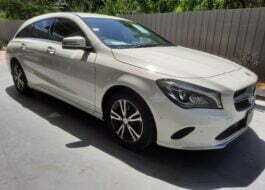 Mercedes-Benz CLA180 Shooting Brake White Front Right