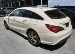 Mercedes-Benz CLA180 Shooting Brake White Rear Left