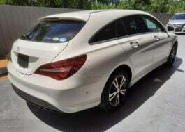 Mercedes-Benz CLA180 Shooting Brake White Rear Right