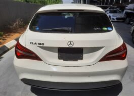 Mercedes-Benz CLA180 Shooting Brake White Rear