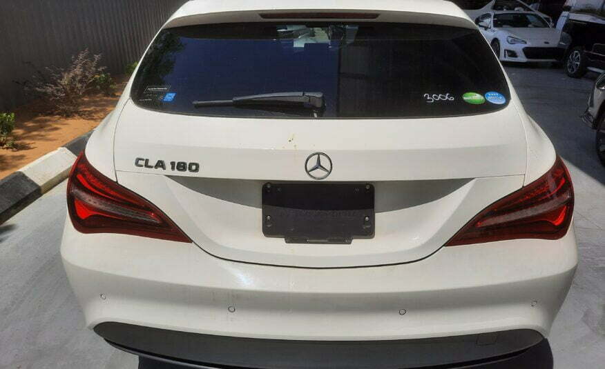 Mercedes-Benz CLA180 Shooting Brake White Rear