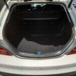 Mercedes-Benz CLA180 Shooting Brake White Rear showing boot space area