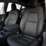 TESLA Model 3 Long Range Black vegan leather interior