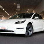 TESLA Model 3 Long Range White Front left