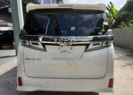 TOYOTA Vellfire 2.5 ZG White Rear