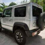 SUZUKI Jimny Sierra Silver Rear Left