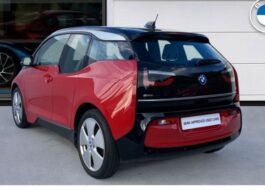 BMW i3 Range Extender Red Black Rear Left
