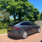 TESLA Model X 75D Grey Rear Right