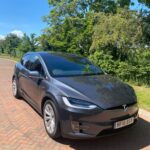 TESLA Model X 75D Grey Front Right
