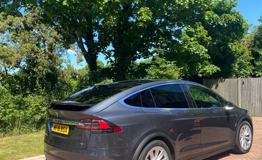 TESLA Model X 75D Grey Rear Right