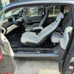 BMW i3 Range Extender Red Black Left View Interior