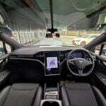TESLA Model X 75D Interior cabin