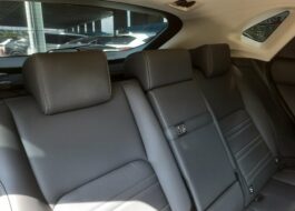Lexus NX200T Rear seats with leather