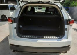 Lexus NX200T Rear View Interior boot area