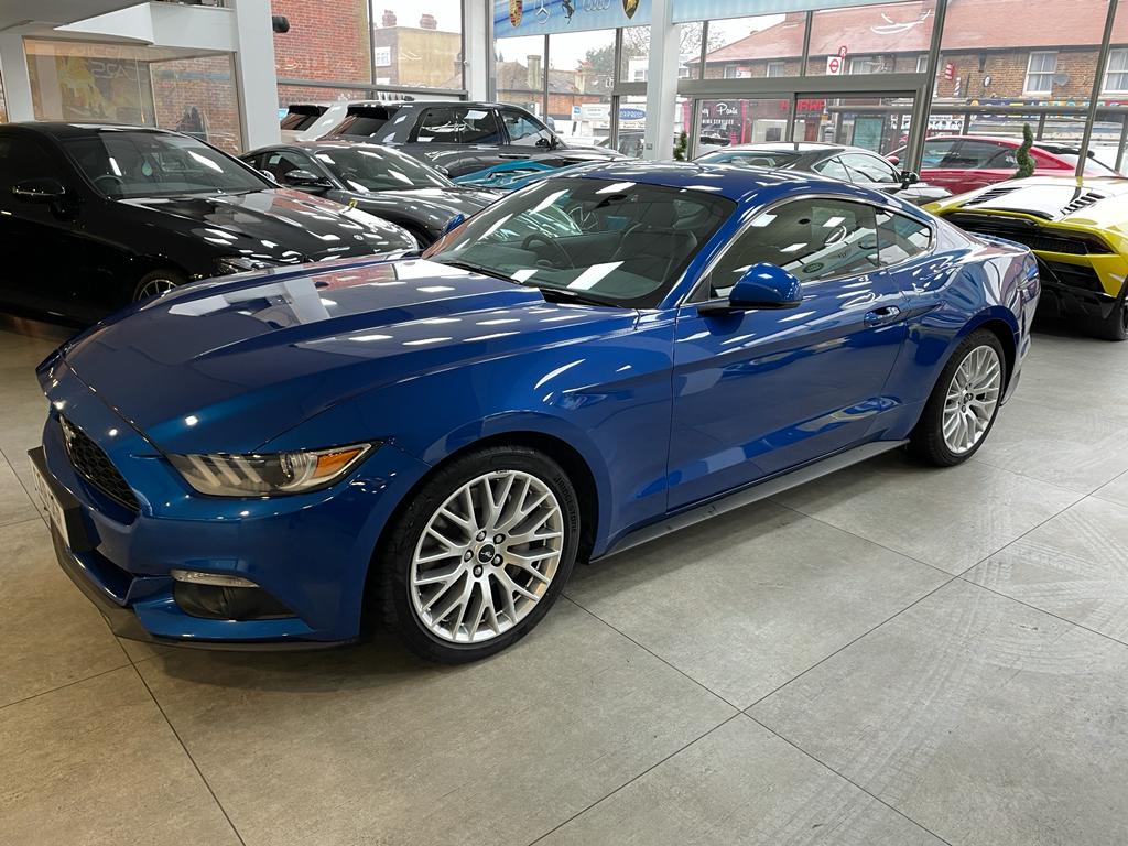 Ford Mustang Blue Colour